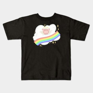 Angel Pig Kids T-Shirt